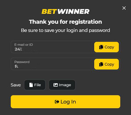 betwinner login-