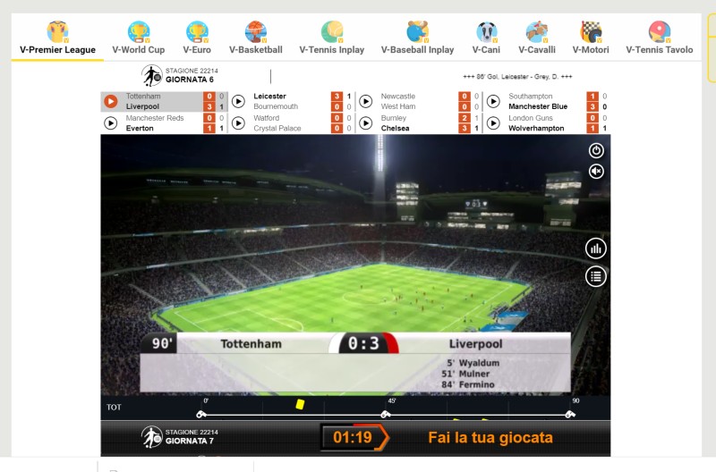 Fezbet scommesse virtuali