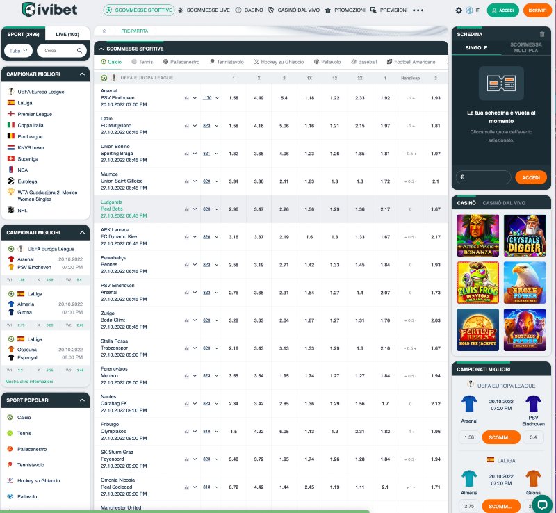 bookmaker ivibet sport